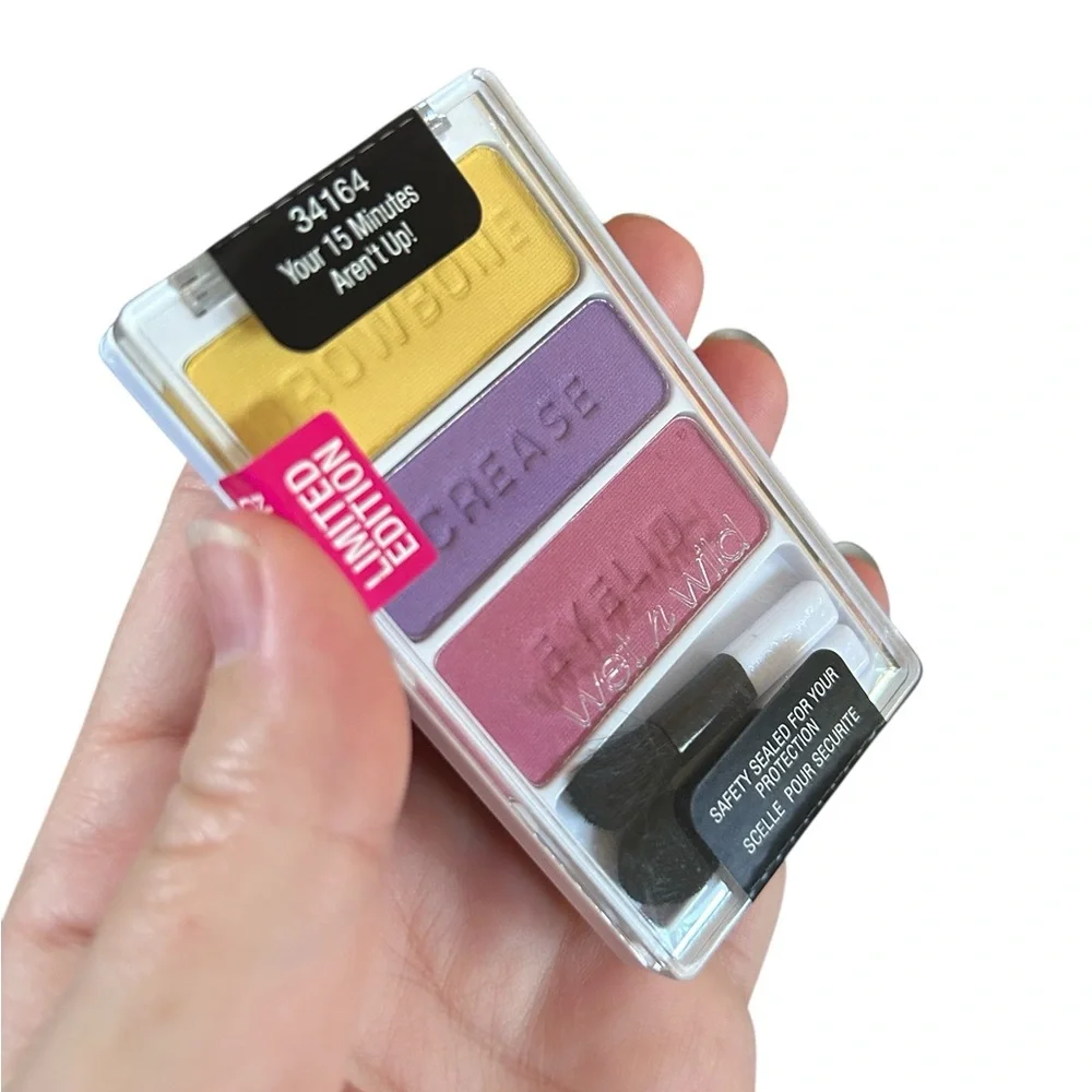 Wet n Wild Your 15 Minutes Aren’t Up! ColorIcon Eyeshadow Trio Pop Art LE NWT